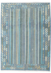  Oriental Kilim Afghan Old Style Rug 212X291 Wool, Afghanistan Carpetvista