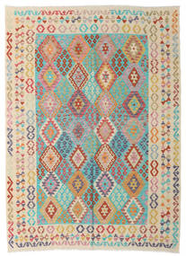 Kilim Afghan Old Style Tappeto 210X287 Di Lana Carpetvista