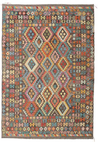208X298 絨毯 キリム アフガン オールド スタイル オリエンタル (ウール, アフガニスタン) Carpetvista