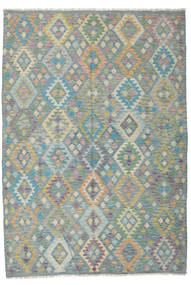  Kilim Afghan Old Style Rug 201X291 Wool Carpetvista