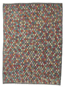  Kilim Afghan Old Style Rug 170X240 Wool Carpetvista