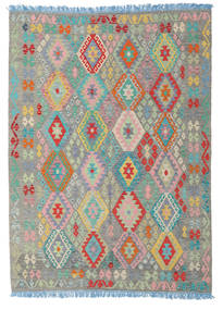 180X245 Kilim Afghan Old Style Rug Oriental (Wool, Afghanistan) Carpetvista
