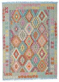 177X242 Kelim Afghan Old Stil Teppich Orientalischer (Wolle, Afghanistan) Carpetvista