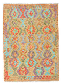  Kilim Afghan Old Style Rug 124X175 Wool Small Carpetvista