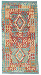 Kilim Afghan Old Style Rug 100X199 Wool, Afghanistan Carpetvista