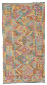  Oriental Kilim Afghan Old Style Rug 109X209 Wool, Afghanistan Carpetvista