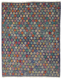 136X170 Tappeto Orientale Kilim Afghan Old Style (Lana, Afghanistan) Carpetvista