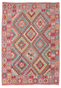 131X186 Kilim Afghan Old Style Rug Oriental (Wool, Afghanistan) Carpetvista