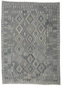  Kelim Afghan Old Stil 207X287 Wollteppich Carpetvista