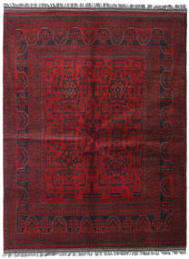 絨毯 アフガン Khal Mohammadi 152X198 ダークレッド/レッド (ウール, アフガニスタン)