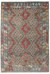  122X178 Kelim Afghan Old Style Teppe Afghanistan Carpetvista