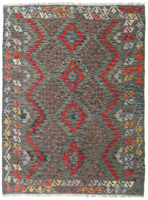  133X175 Liten Kelim Afghan Old Style Matta Ull, Carpetvista