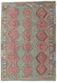  Kilim Afghan Old Style Rug 210X301 Wool Carpetvista