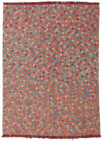  Orientalischer Kelim Afghan Old Stil Teppich 205X280 Wolle, Afghanistan Carpetvista