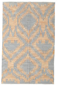  196X305 Kelim Modern Teppich Wolle, Carpetvista