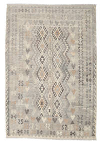  Oriental Kilim Afghan Old Style Rug 208X306 Wool, Afghanistan Carpetvista