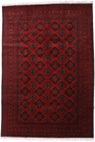 Tapete Oriental Afegão Khal Mohammadi 200X293 Vermelho Escuro (Lã, Afeganistão)