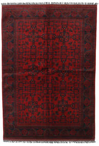 Tapis D'orient Afghan Khal Mohammadi 165X235 Rouge Foncé (Laine, Afghanistan)