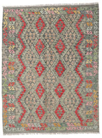152X200 Kelim Afghan Old Stil Teppich Orientalischer Grau/Hellgrau (Wolle, Afghanistan) Carpetvista