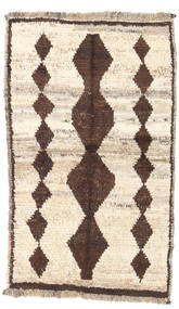 Barchi/Moroccan Berber - Afganistan Rug 73X122 Beige/Brown Wool, Afghanistan Carpetvista