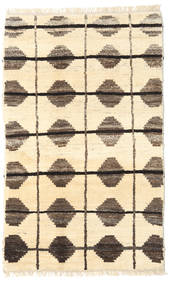 117X191 Barchi/Moroccan Berber - Afganistan Teppich Moderner Beige/Orange (Wolle, Afghanistan) Carpetvista