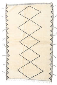 160X255 絨毯 Berber Moroccan - Beni Ourain モダン 廊下 カーペット ベージュ (ウール, モロッコ) Carpetvista