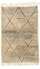 123X180 Berber Moroccan - Beni Ourain Rug Modern (Wool, Morocco) Carpetvista