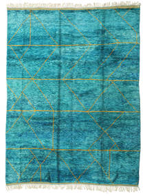 300X400 絨毯 Berber Moroccan - Mid Atlas モダン ブルー/ターコイズ 大きな (ウール, モロッコ) Carpetvista