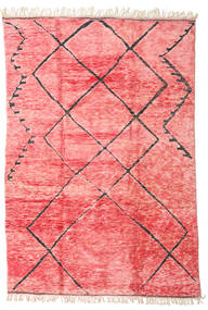  Berber Moroccan - Mid Atlas 240X365 Wool Rug Light Pink/Red Large Carpetvista