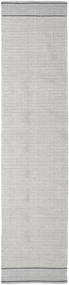Norma 80X250 Small Black Plain (Single Colored) Runner Cotton Rug