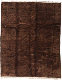絨毯 Berber Moroccan - Mid Atlas 308X393 茶色 大きな (ウール, モロッコ)