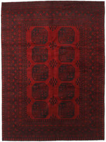 179X241 Afghan Fine Teppe Orientalsk Mørk Rød (Ull, Afghanistan) Carpetvista