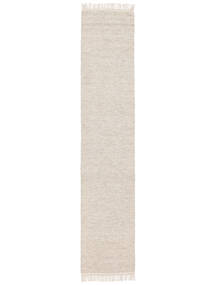 Melange 80X400 小 ベージュ 単色 細長 絨毯