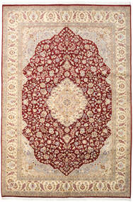 186X277 絨毯 オリエンタル タブリーズ Royal ベージュ/オレンジ (ウール, パキスタン) Carpetvista
