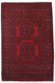 79X121 Medallion Small Afghan Fine Rug Wool, Carpetvista