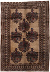Baluch Rug Rug 205X295 Brown/Dark Red Wool, Afghanistan Carpetvista