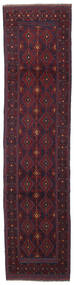  Baluch Rug 65X270 Wool Dark Red/Dark Pink Small Carpetvista