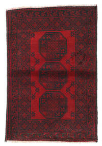  Oriental Afghan Fine Rug 98X145 Dark Red Wool, Afghanistan Carpetvista