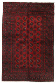  160X241 Afghan Fine Rug Dark Red/Red Afghanistan Carpetvista