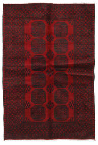 Tappeto Afghan Fine 166X241 Rosso Scuro (Lana, Afghanistan)