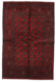  Afghan Fine Rug 161X236 Dark Red/Red Carpetvista