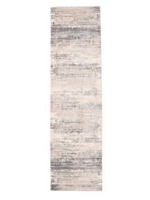 Loft 100X350 Small Grey Abstract Runner Rug