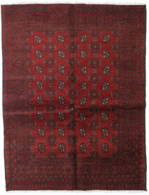  147X190 Afghan Fine Teppe Mørk Rød/Brun Afghanistan Carpetvista