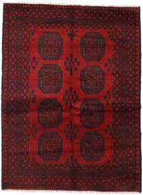 Afghan Fine Teppe 149X199 Mørk Rød/Rød Ull, Afghanistan Carpetvista
