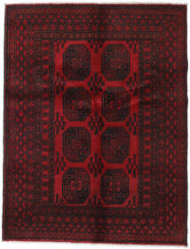 Afghan Fine Rug 146X188 Dark Red Wool, Afghanistan Carpetvista