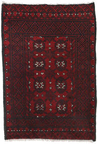  Afghan Fine 80X113 Ullteppe Mørk Rød Lite Carpetvista