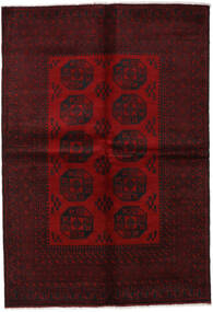  Afghan Fine Rug 165X237 Dark Red Carpetvista
