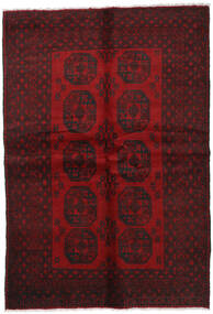  Afghan Fine Covor 160X234 Dark Red/Maro Carpetvista