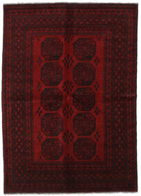  174X240 Medallion Afghan Fine Rug Wool, Carpetvista