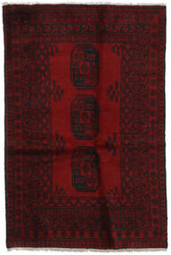 126X189 Afghan Fine Rug Oriental (Wool, Afghanistan) Carpetvista